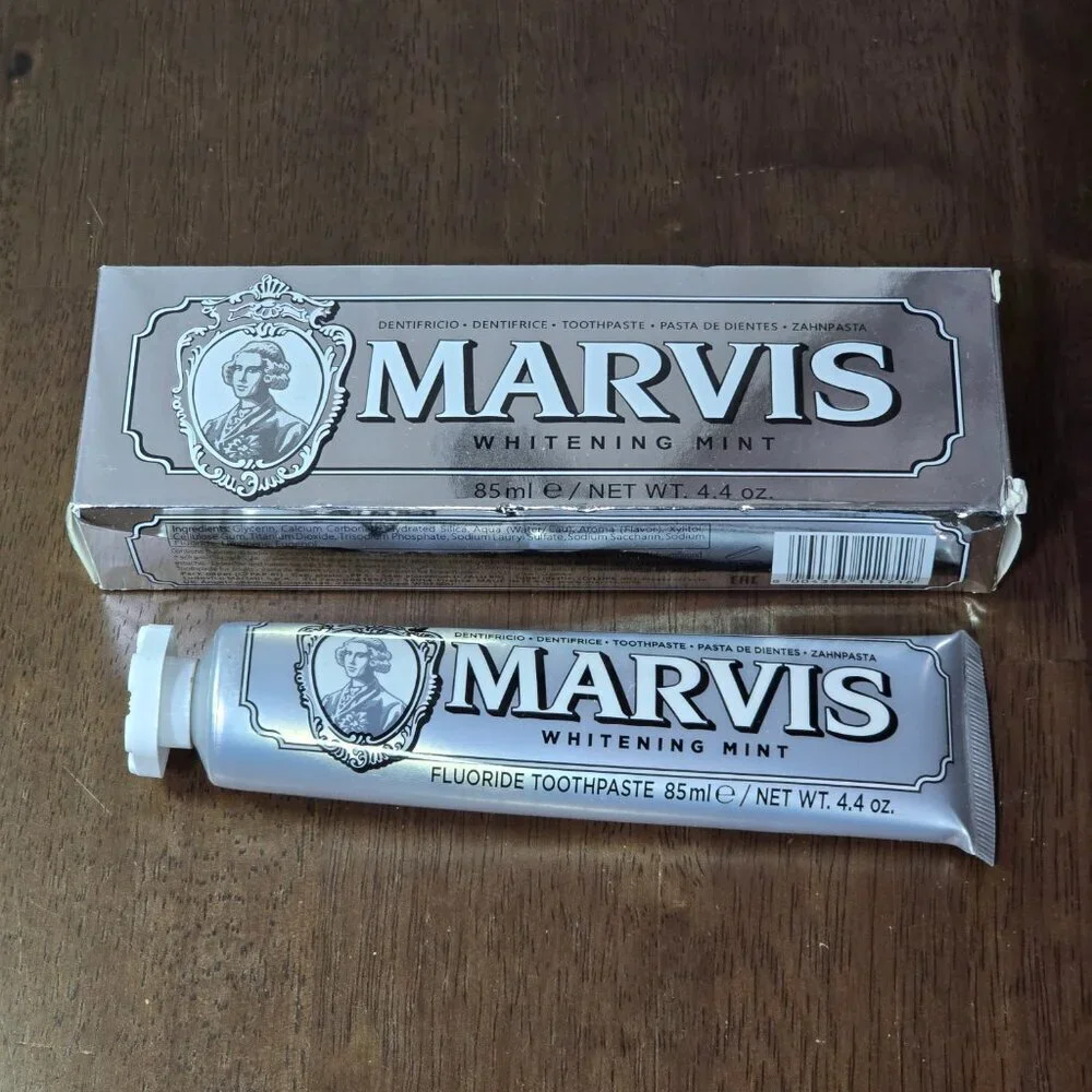 Marvis Toothpaste Whitening Mint 4.4 oz Brand New